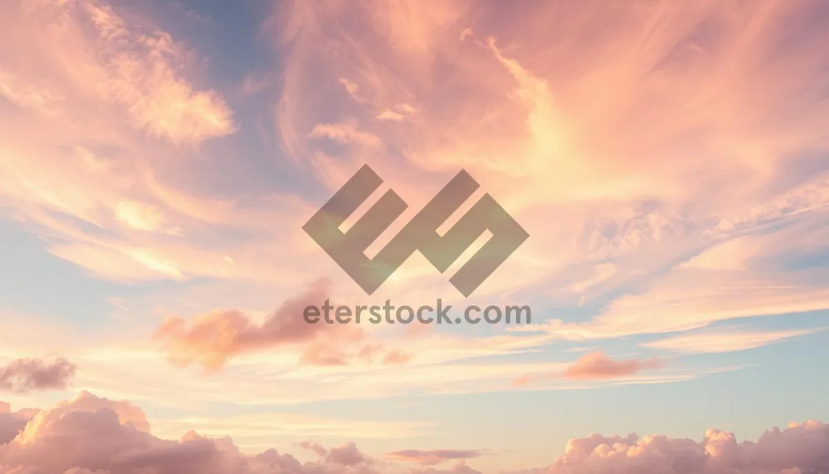 Picture of Vivid Summer Sunset over Scenic Landscape