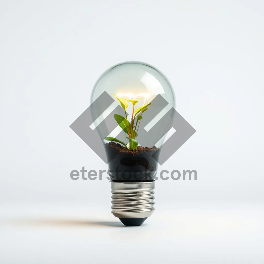 Picture of Bright Glass Bulb Lamp - Innovation in Lighting Technology