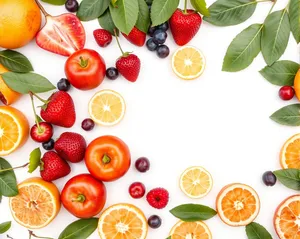 Fresh and Juicy Berry Fruit Salad