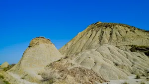 Mountain Range in National Park under Blue Sky