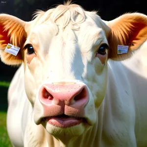 Bovine Grazing on Rural Ranch