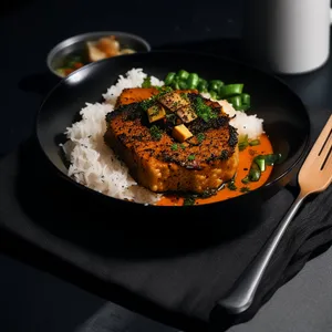 Healthy Beef Stir-Fry on Wok Pan