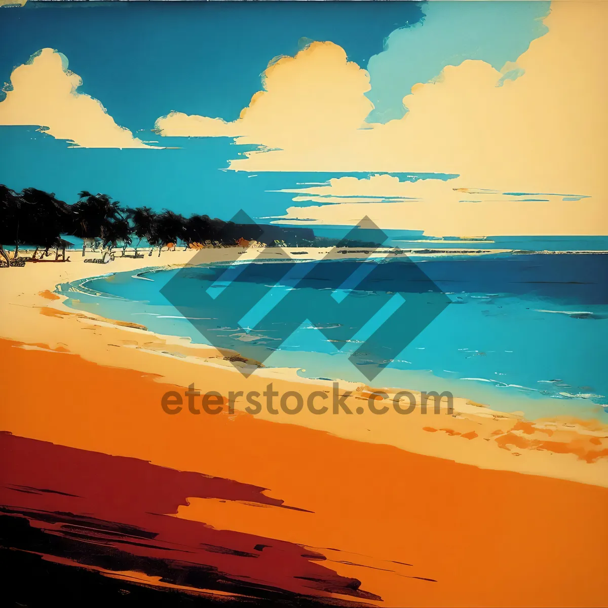 Picture of Serenity by the Shore
