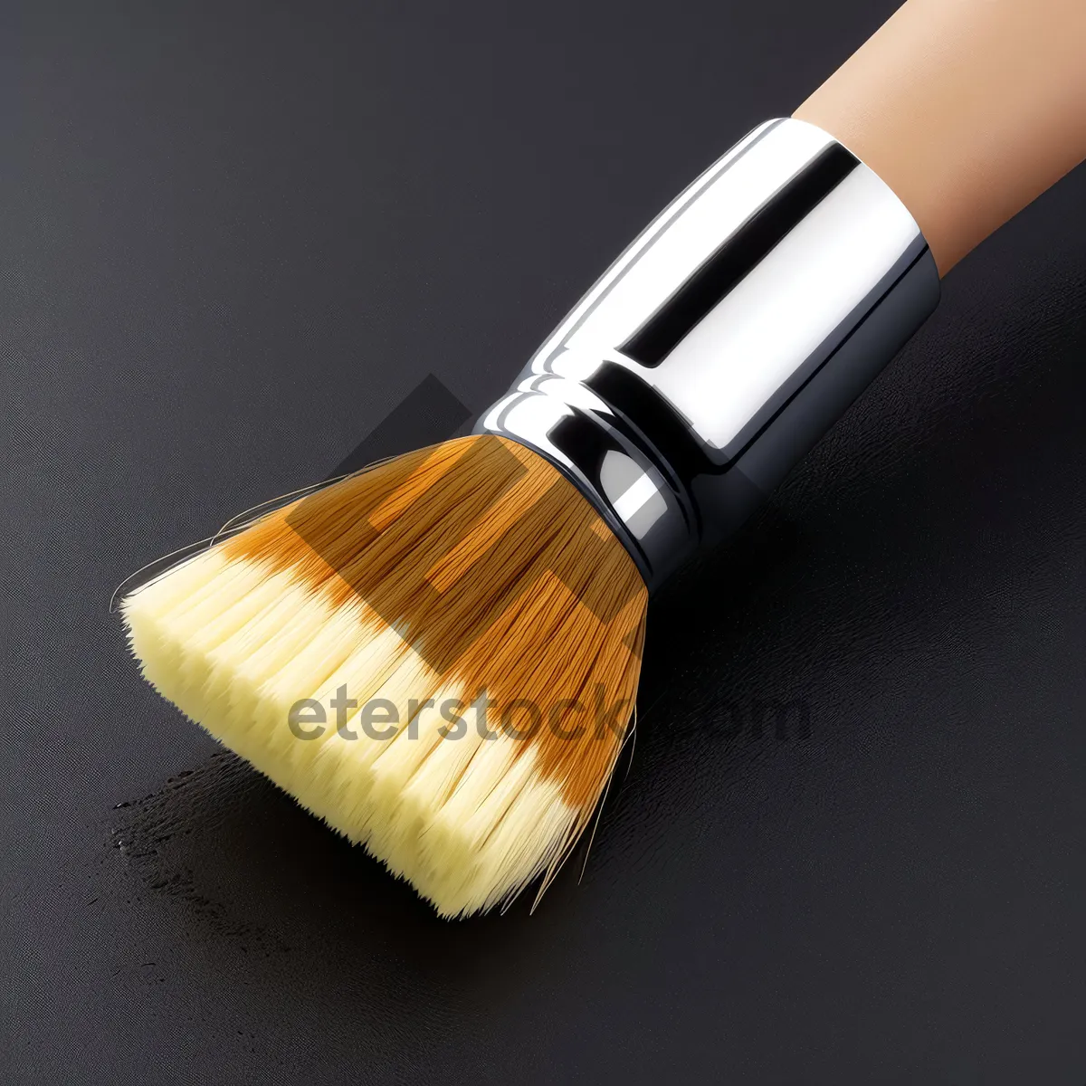 Picture of Vibrant Makeup Brushes for Creative Artistry.