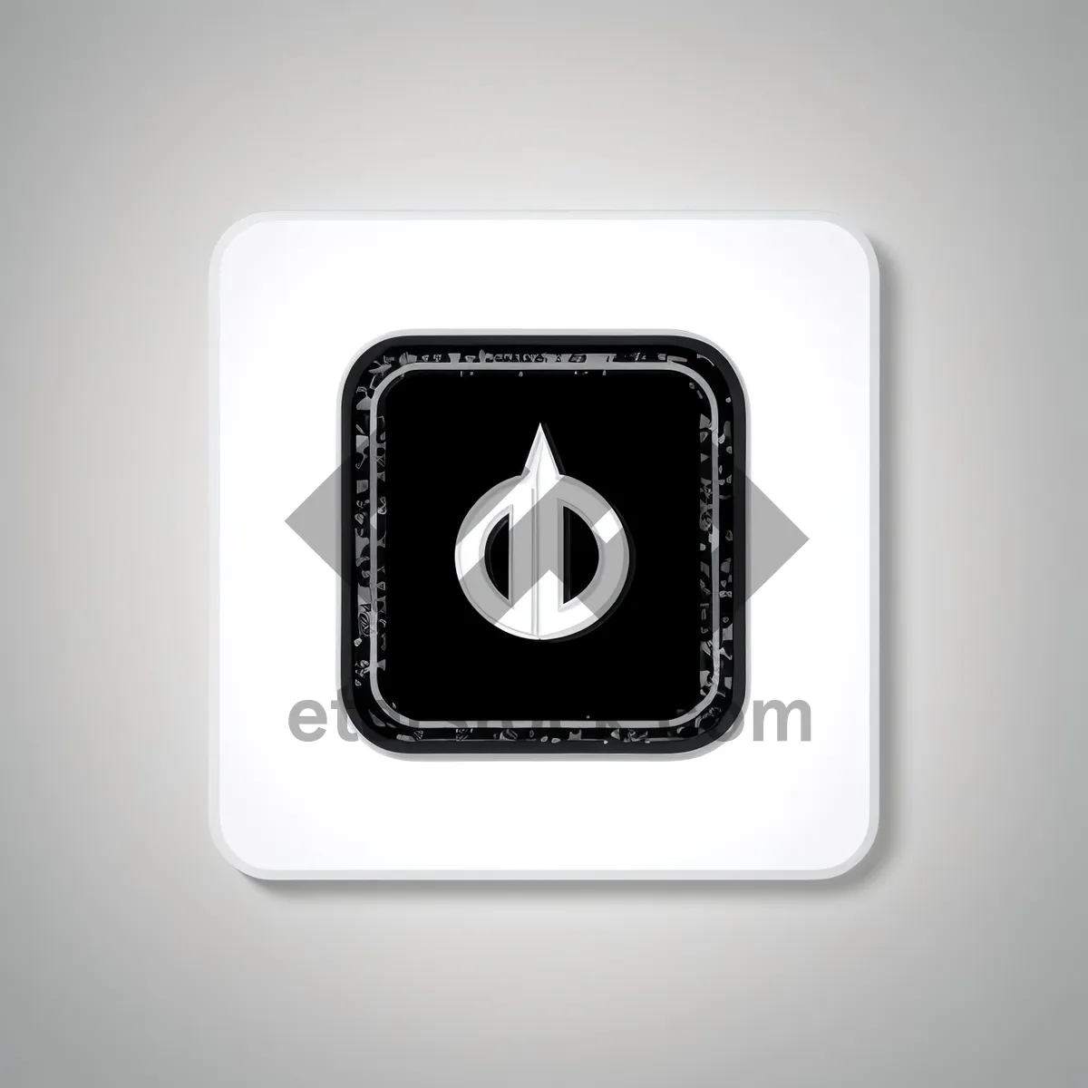 Picture of Modern Plastic Keyboard Button Icon