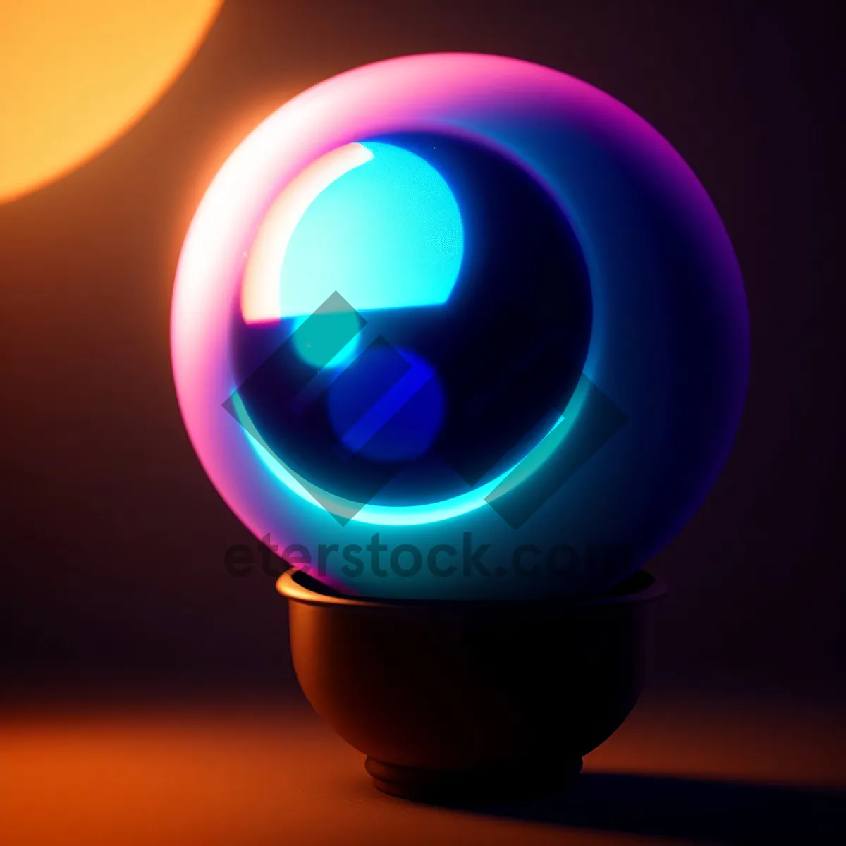 Picture of Glossy Orange Button Set - Shiny Web Icons