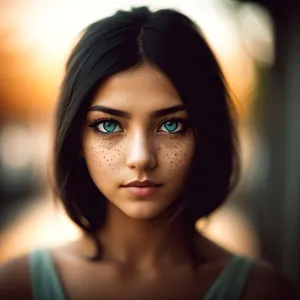 Beautiful doll with irresistible allure.
