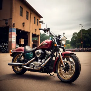 Thrilling Motorbike Race with Bikers on Wheels