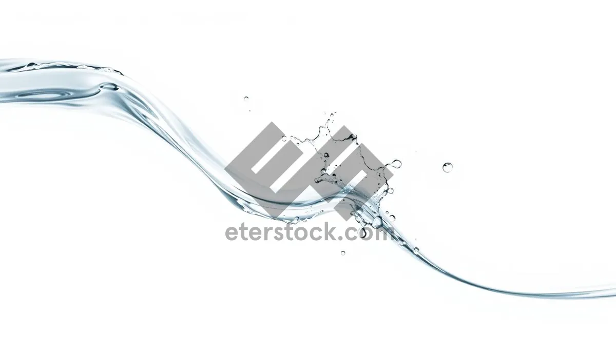 Picture of Modern graphic design with flowing wave pattern