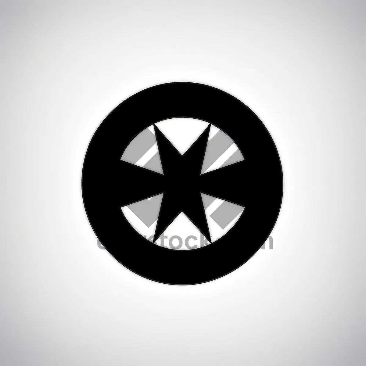 Picture of Black Shiny Round Web Buttons