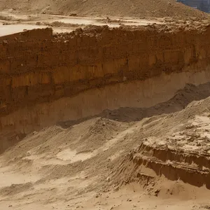 Desert Canyon: Majestic Geological Formation in National Park