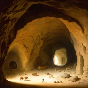 Ancient Stone Vault Roof - Architectural Heritage