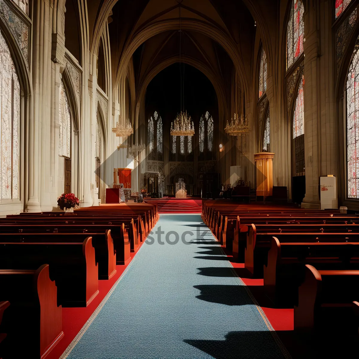 Picture of Timeless Elegance: Historic Cathedral's Majestic Altar