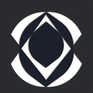 Enchanting Heraldic Gem Icon in Graphic Design