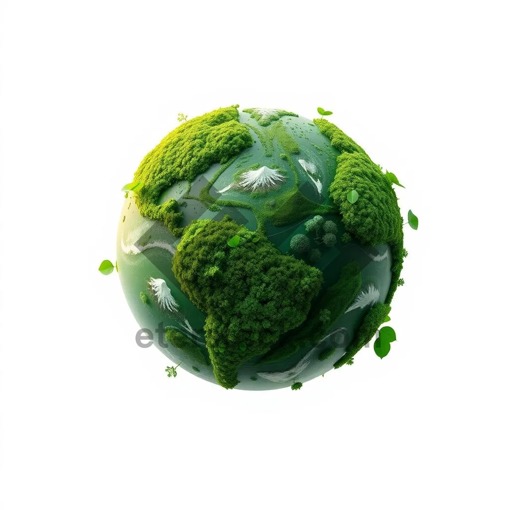 Picture of Fresh Vegetarian Salad with Broccoli, Lettuce, and Cauliflower