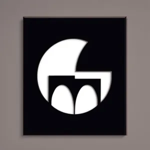 3D Design Black Diskette Icon Symbol