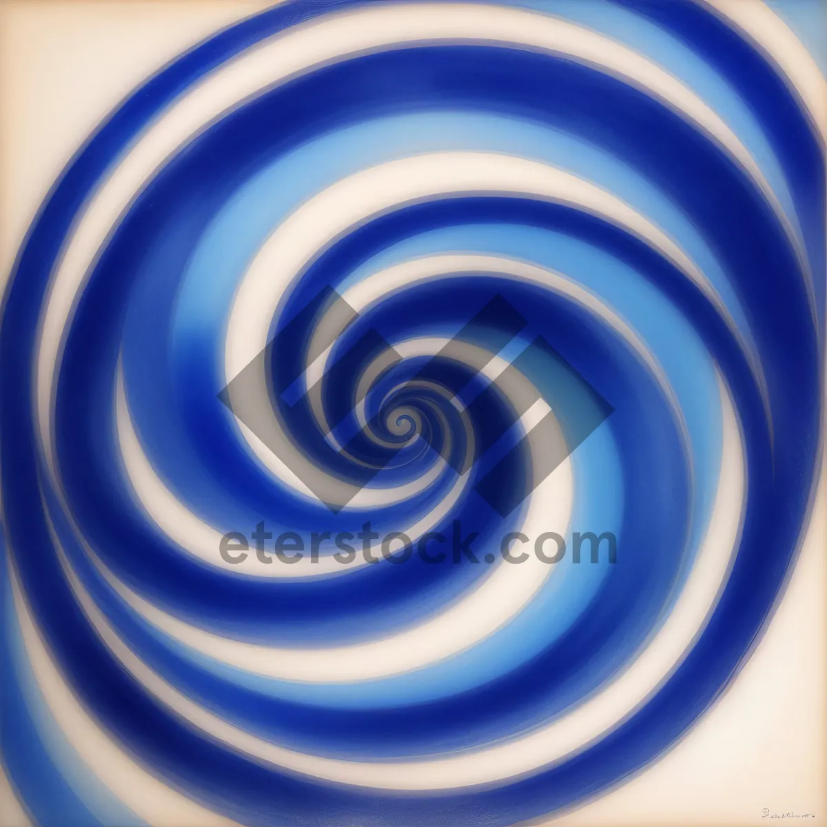 Picture of Colorful Swirling Tunnel of Artistic Design