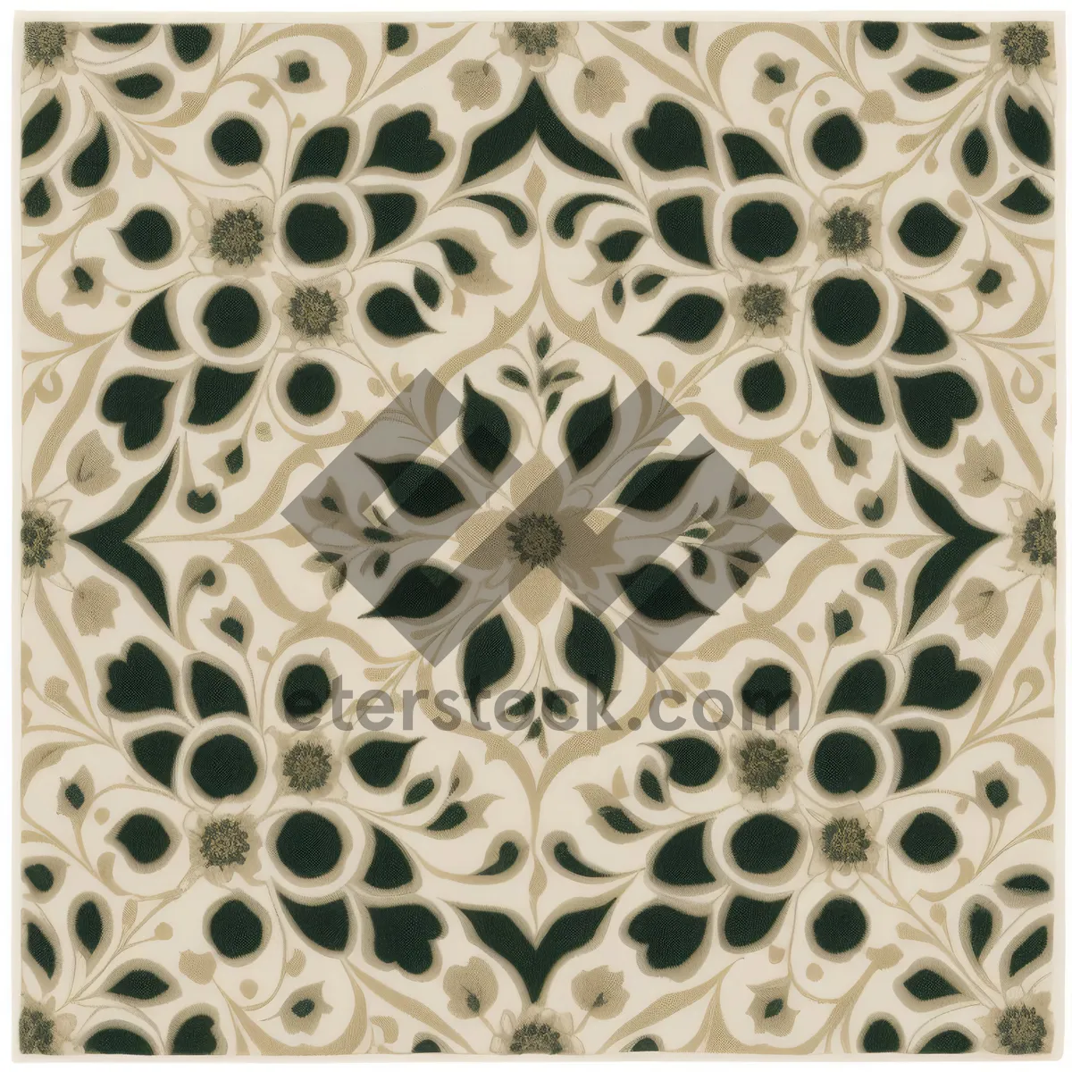 Picture of Arabesque seamless tile pattern design