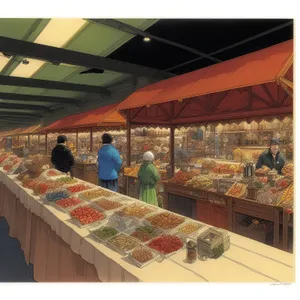 Supermarket Grocery Store Marketplace Shop Confectionery Market