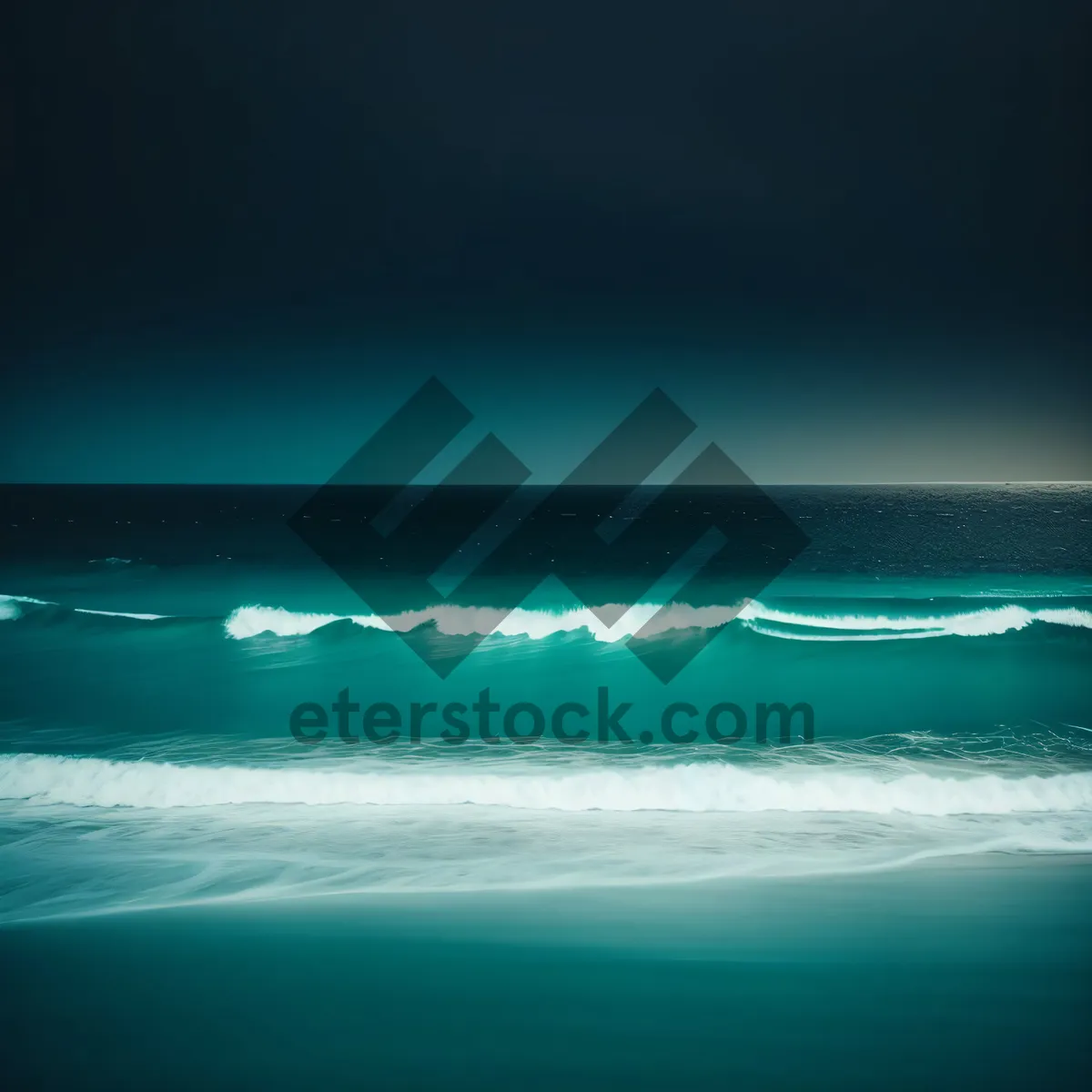 Picture of Sunset serenity on a tropical beach