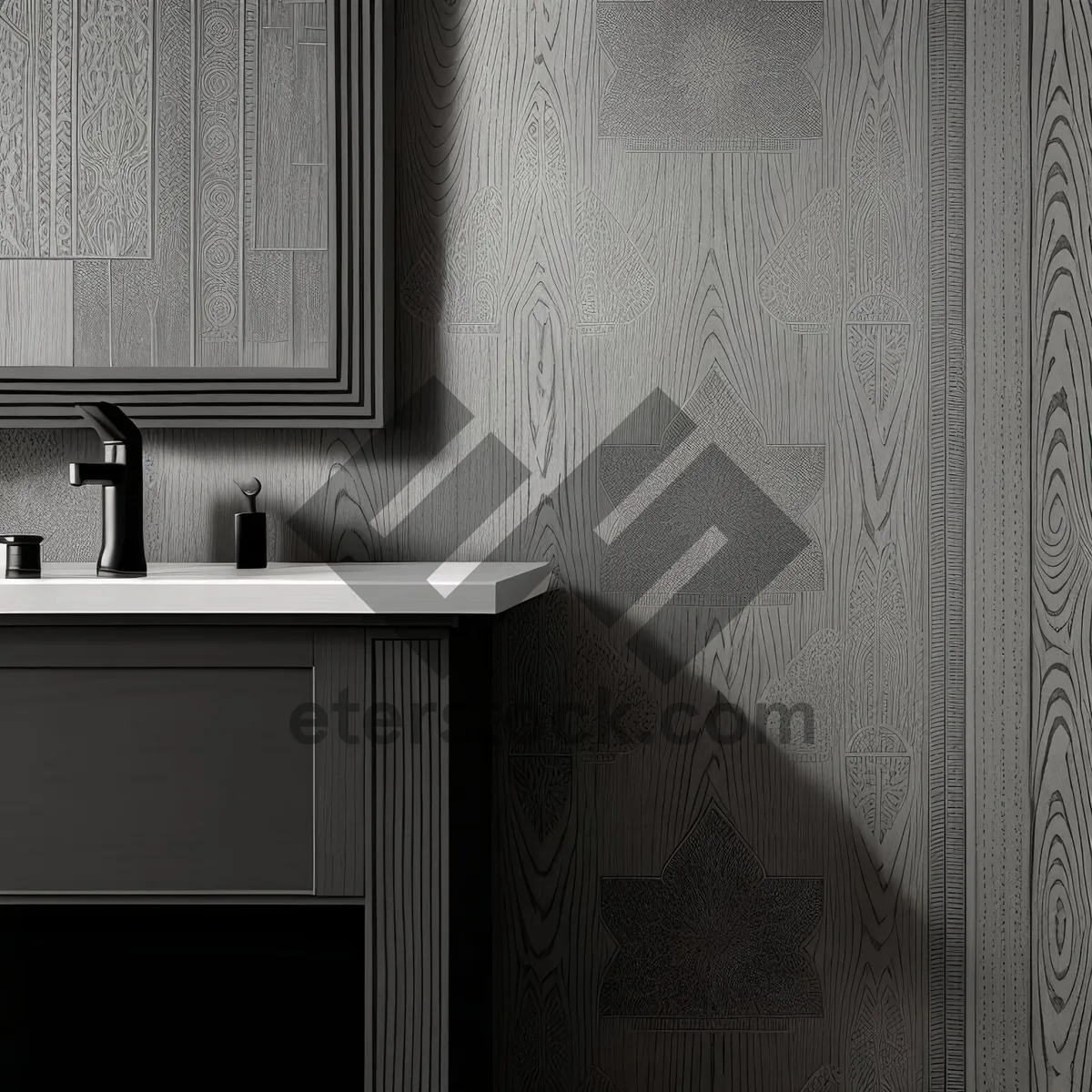 Picture of Luxurious Modern Bathroom Furniture Cabinet