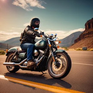Speed Racer: Motorcycle Helmet for High-Speed Adventures