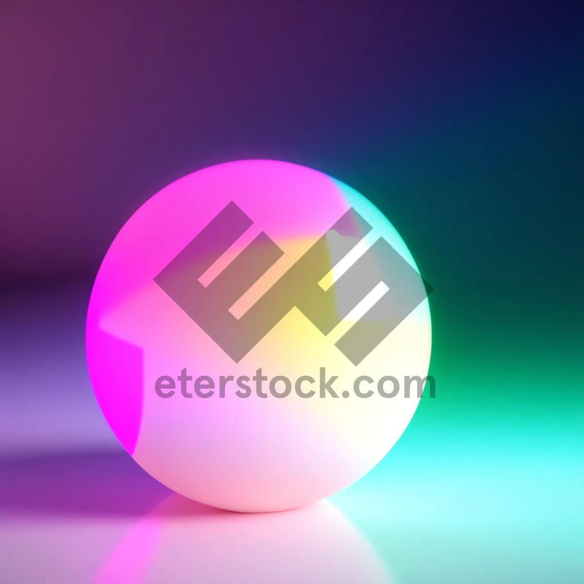 Picture of Colorful Glass Button Set with Shiny Reflection