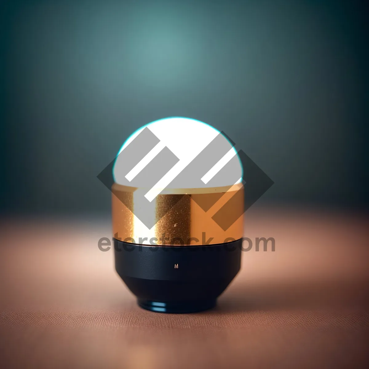 Picture of Luminous Glass Sphere Lamp: Illuminating 3D Design