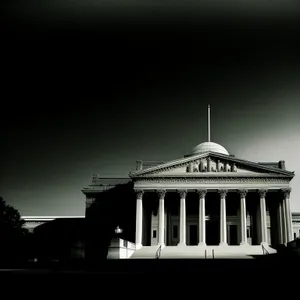 Iconic Palace Dome in Historic Capital City