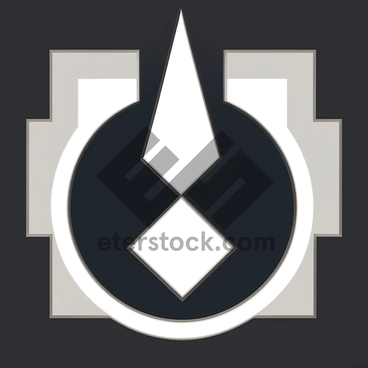 Picture of Tracing Design: Black 3D Symbol