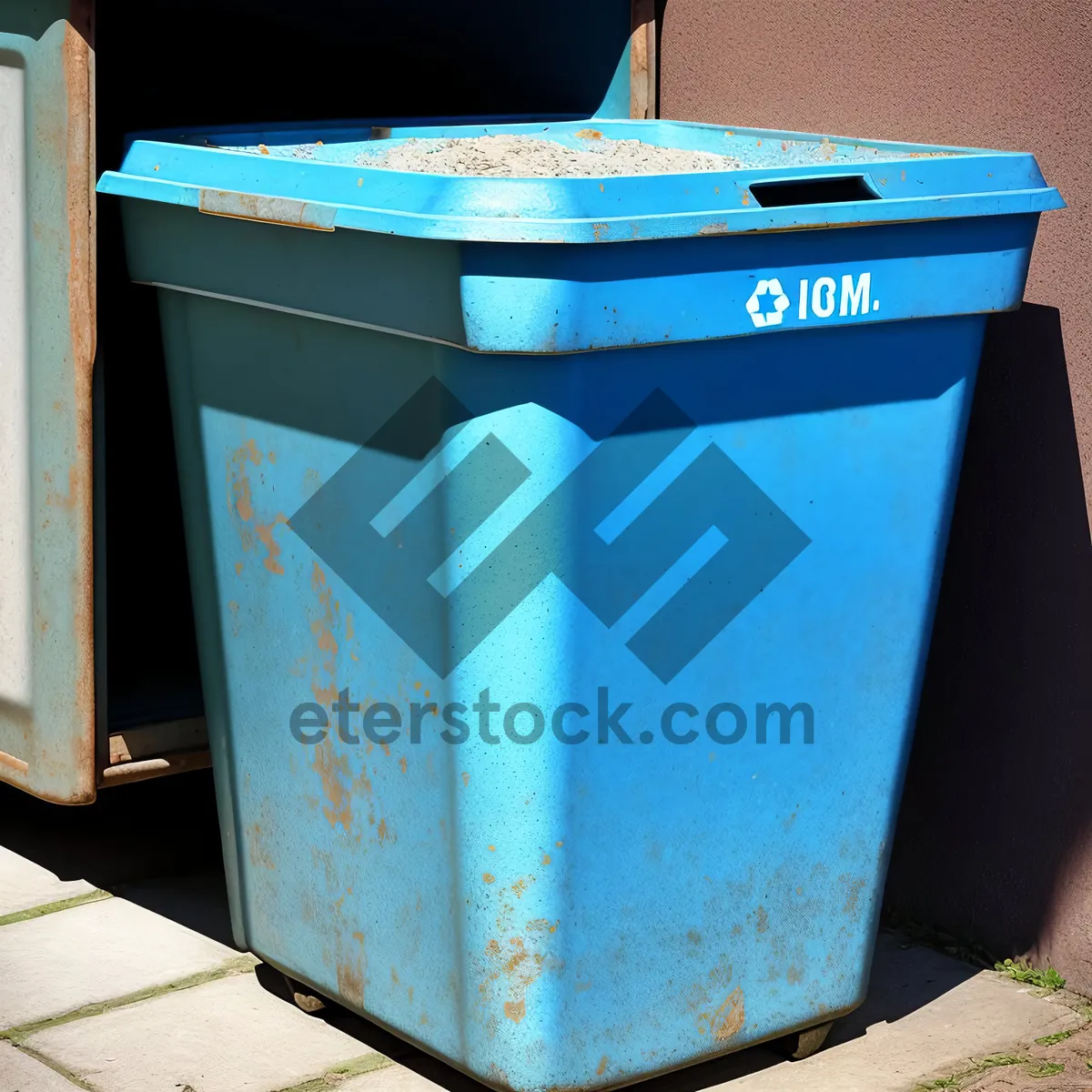 Picture of Recycle Box: Ashcan Bin, Garbage Container