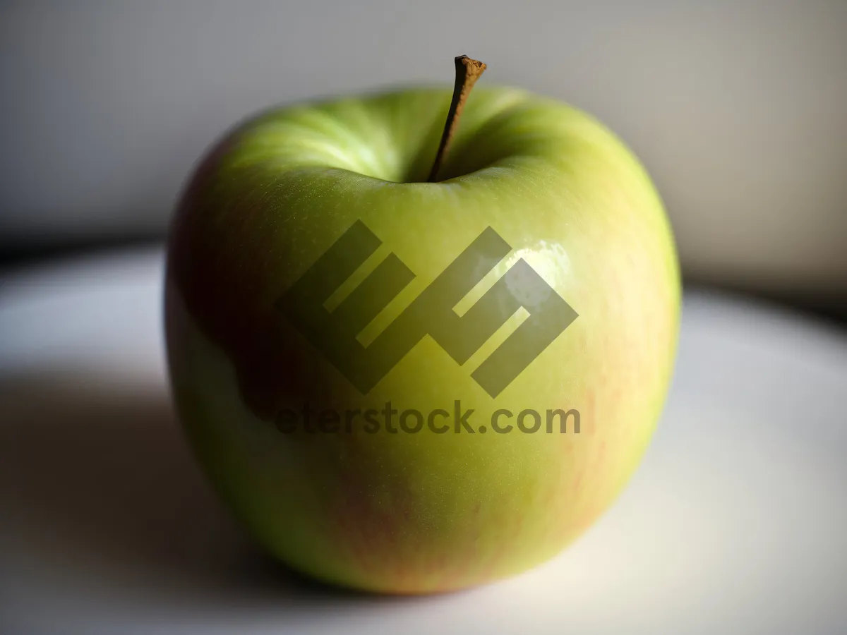 Picture of Fresh Granny Smith apple, delicious and nutritious fruit