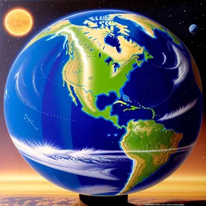 Magnificent Earth: A Global 3D Celestial Sphere