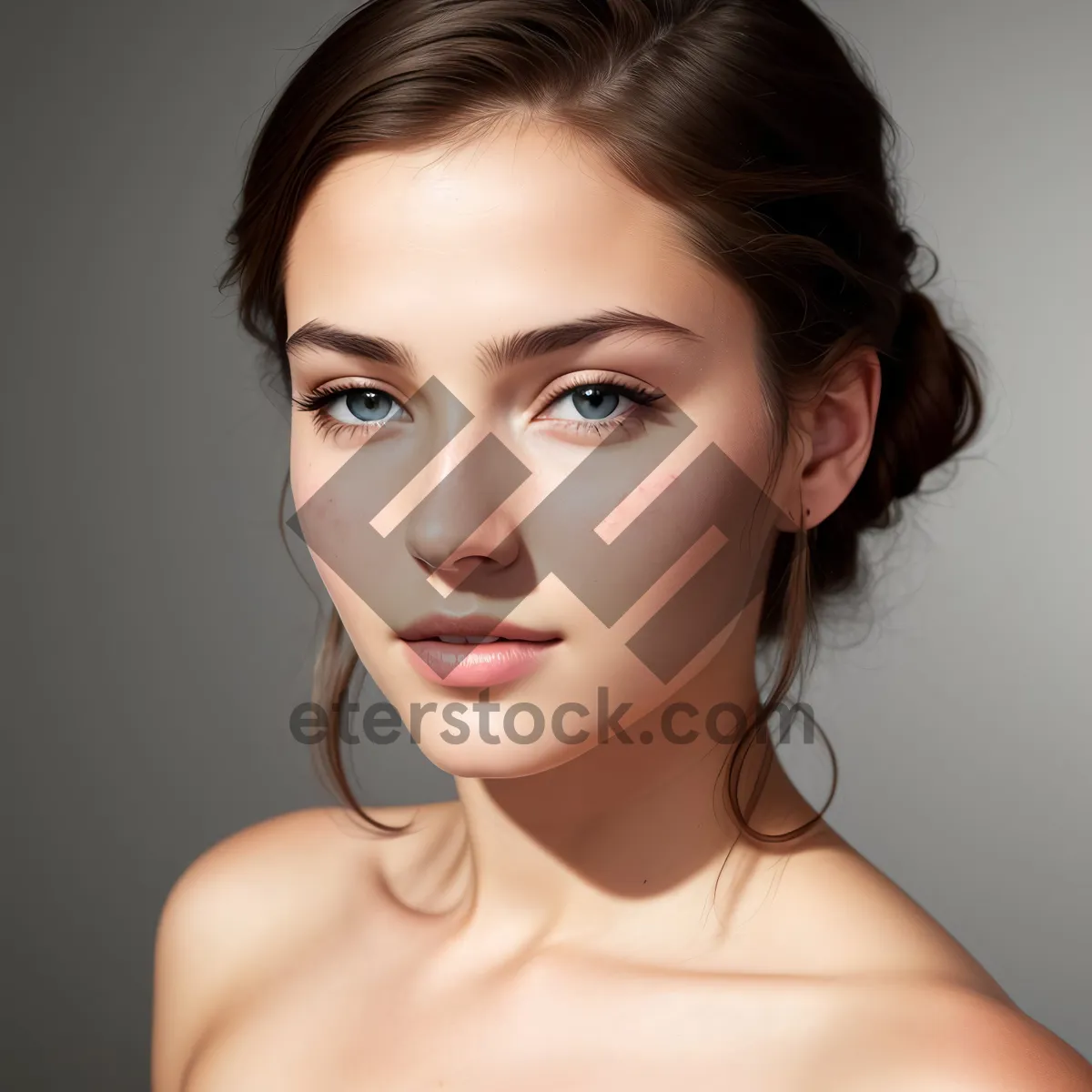 Picture of Beautiful Woman with Attractive Features