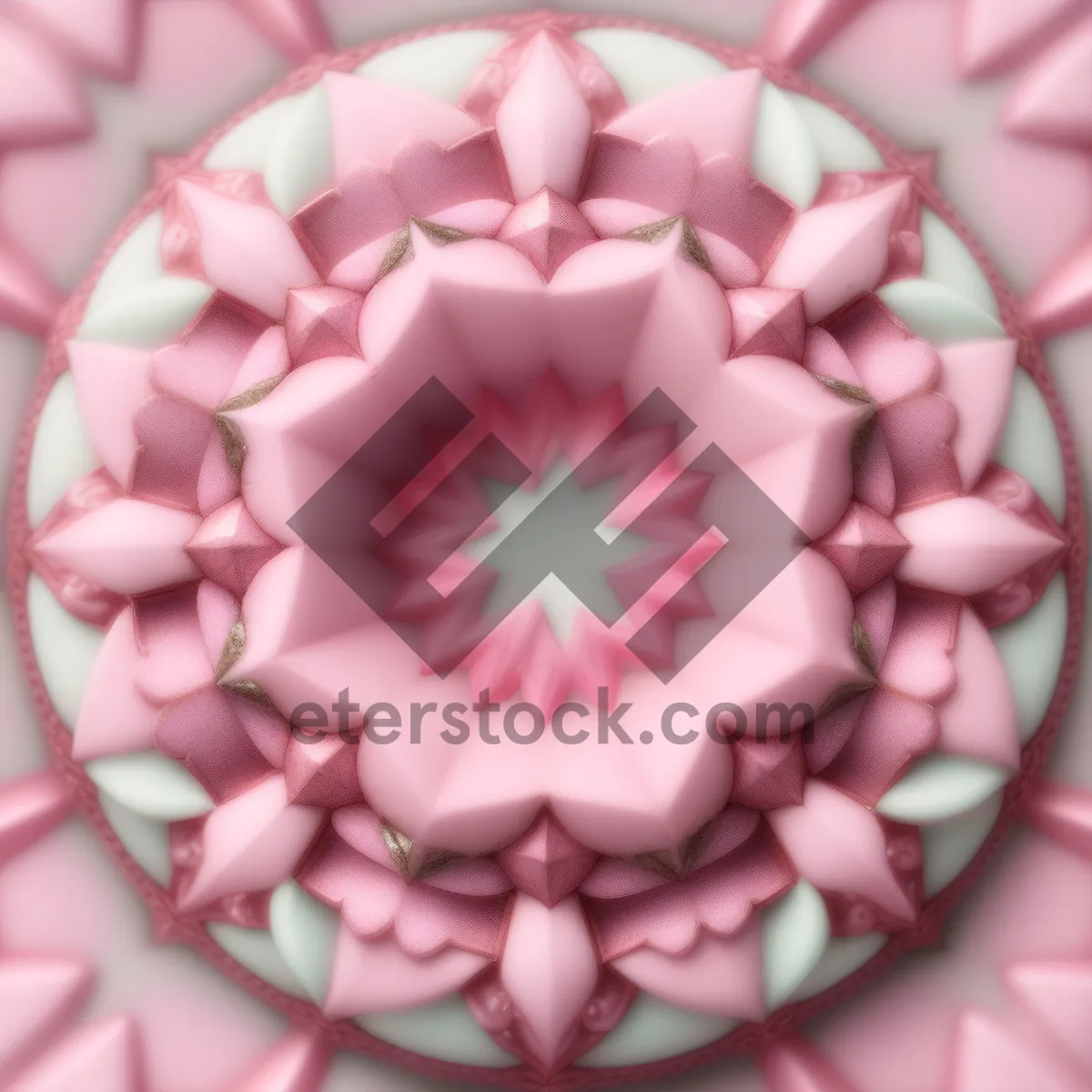 Picture of Pretty in Pink Lotus Floral Bloom