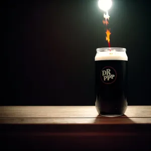Fire & Glass: Sparkling Beverage Alight with Charm
