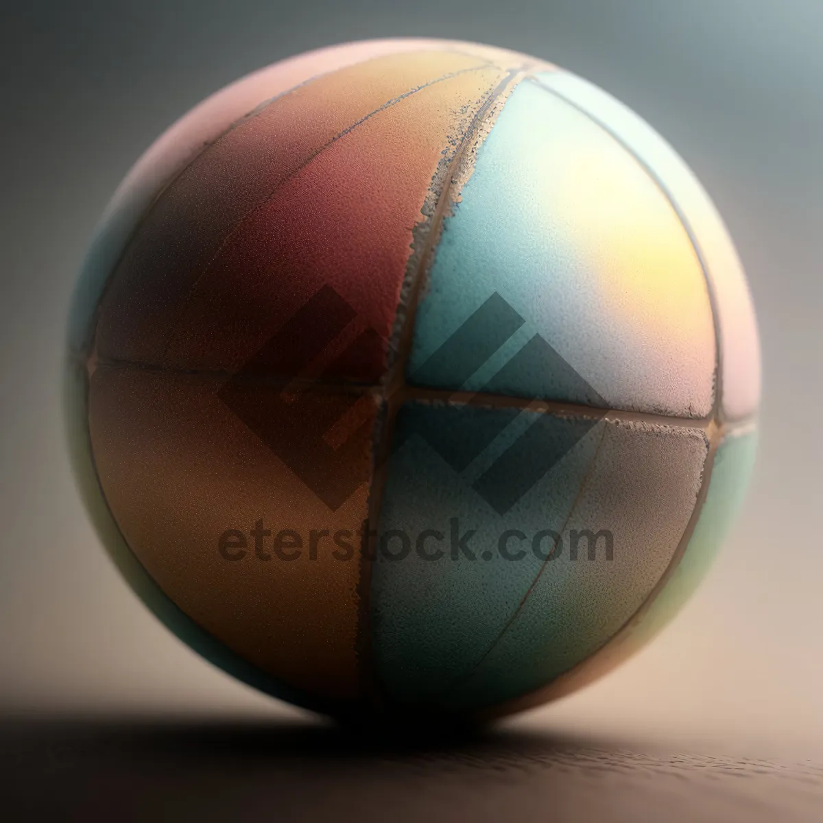 Picture of World Cup Soccer Ball in Competition