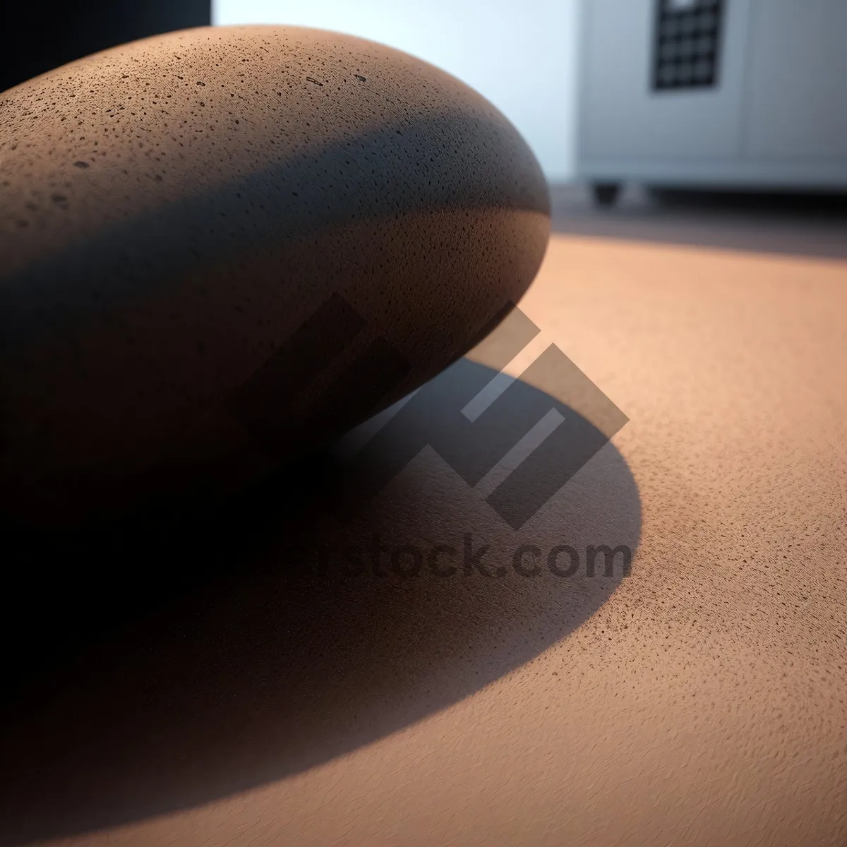 Picture of Electronic Trackball Mouse Device with Egg Shape