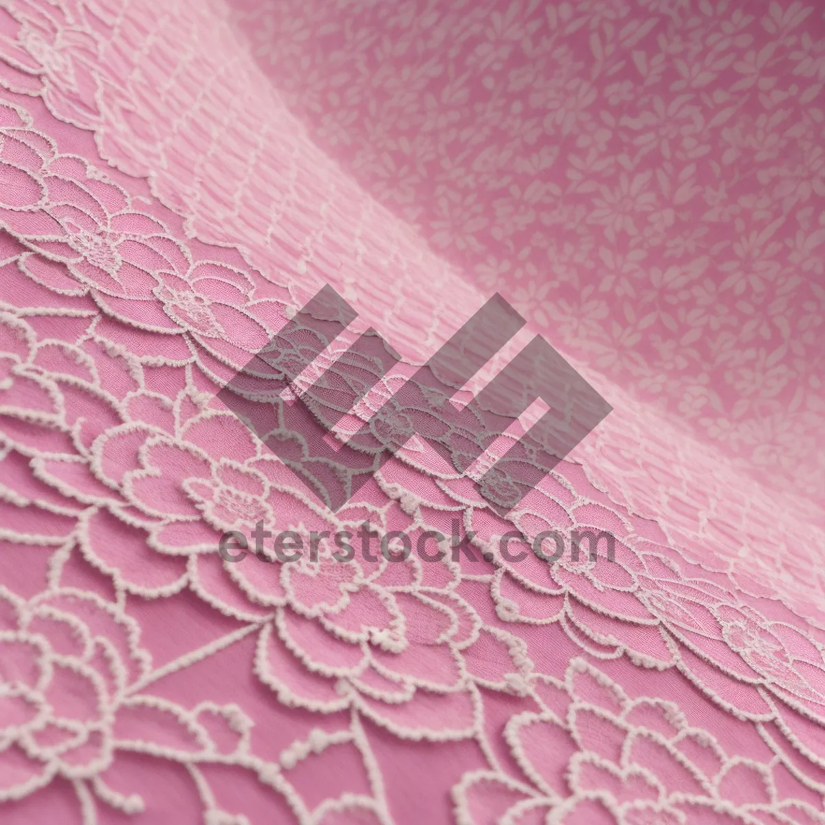 Picture of Artistic Lilac Paisley Fabric Wallpaper Design