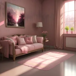 Modern Comfort: Stylish Sofa in Luxurious Bedroom