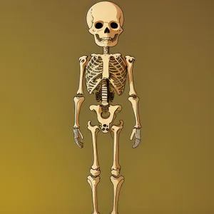 Human Skull Anatomy - 3D Medical Image