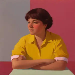 Smiling student with ball, radiating happiness