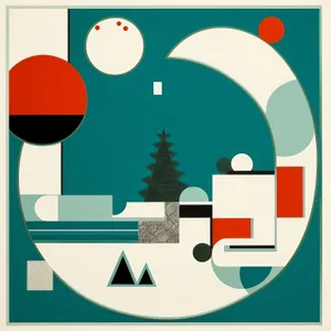 Patriotic country flag design icon symbol