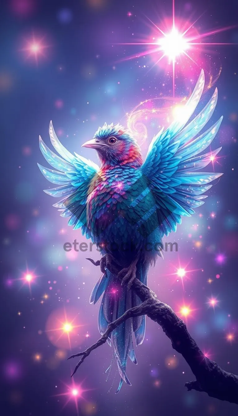 Picture of Galactic Starry Night Sky Fantasy Art