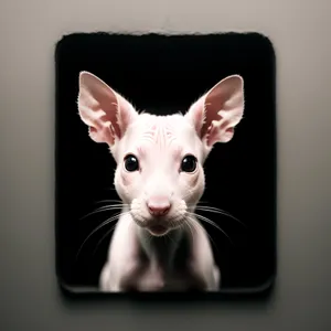 Furry Feline Cutie with Adorable Whiskers