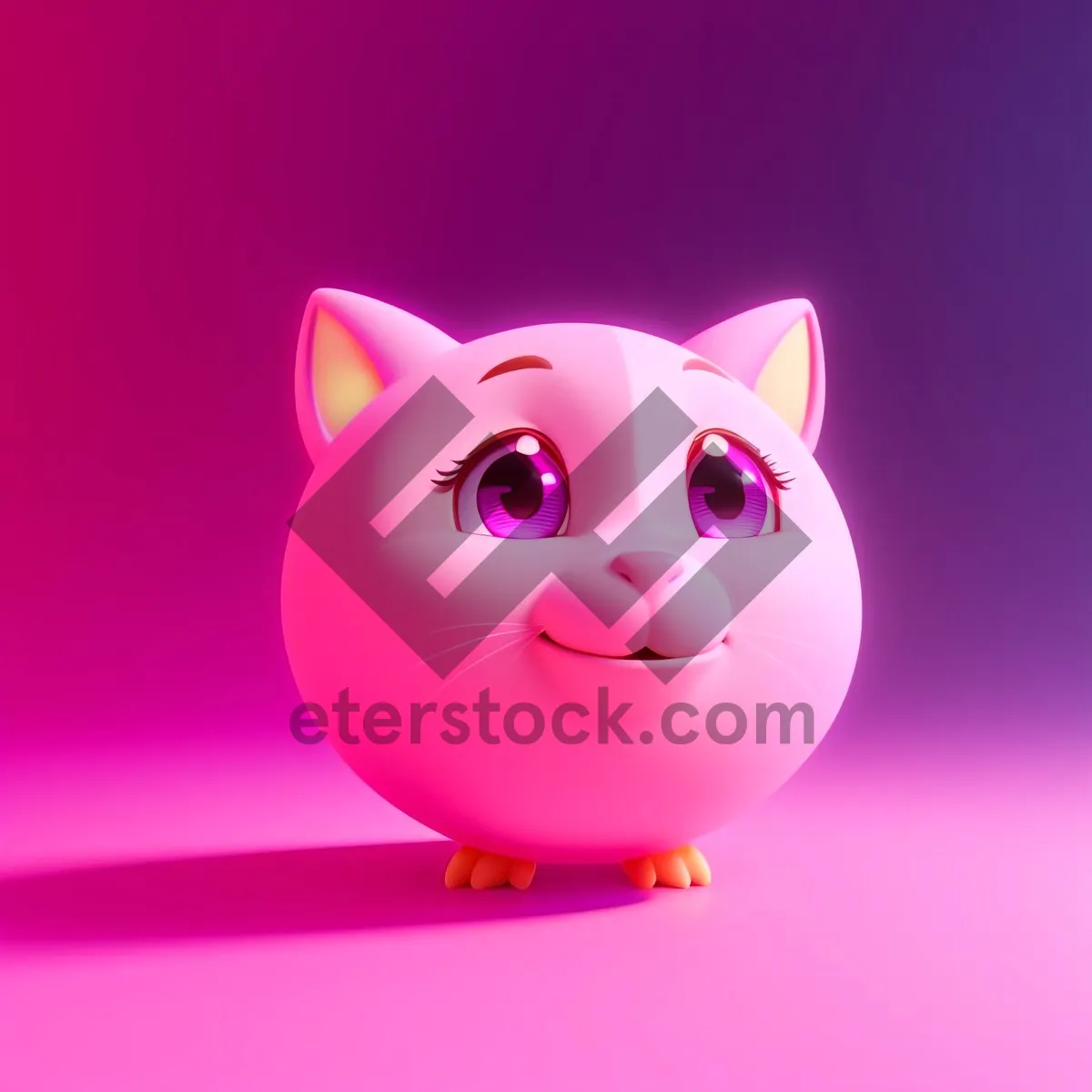 Picture of Pink Piggy Bank with Coins: Save and Invest for Wealth