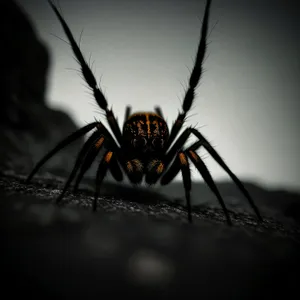 Black and Gold Garden Spider, a Majestic Arachnid Predator