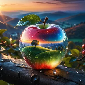 Fresh and Juicy Red Delicious Apple for Snack