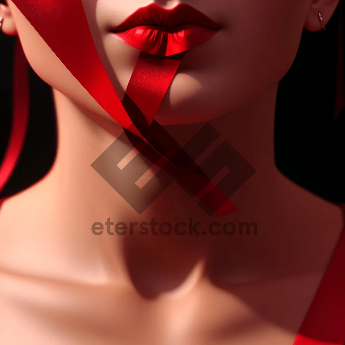 Picture of Seductive fashion model with flawless beauty