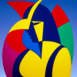 Flag Blowing in the Wind - Symbolic National Icon